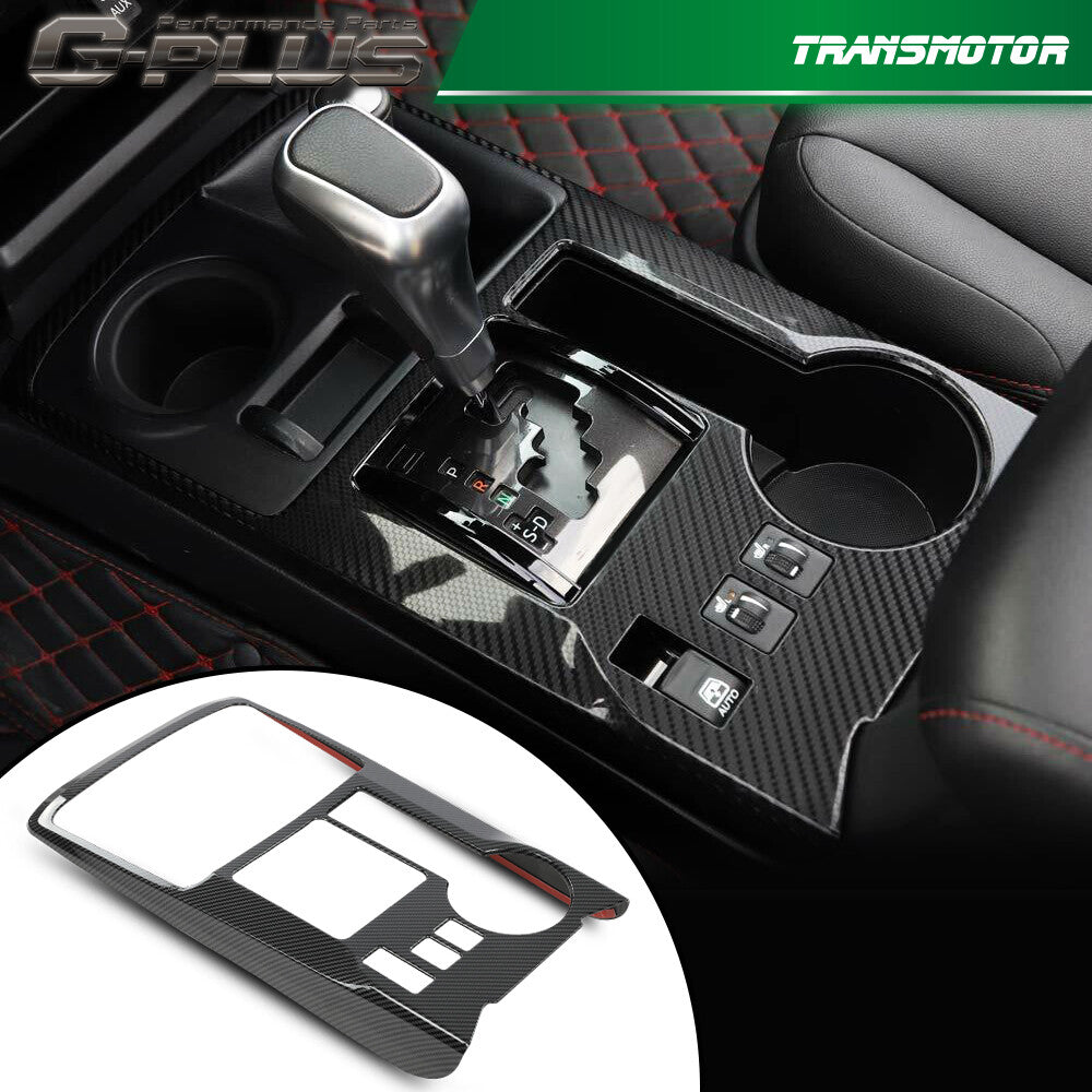 Suitable for 2010 and later for Toyota 4Runners, center console gear shift panel decorative cover