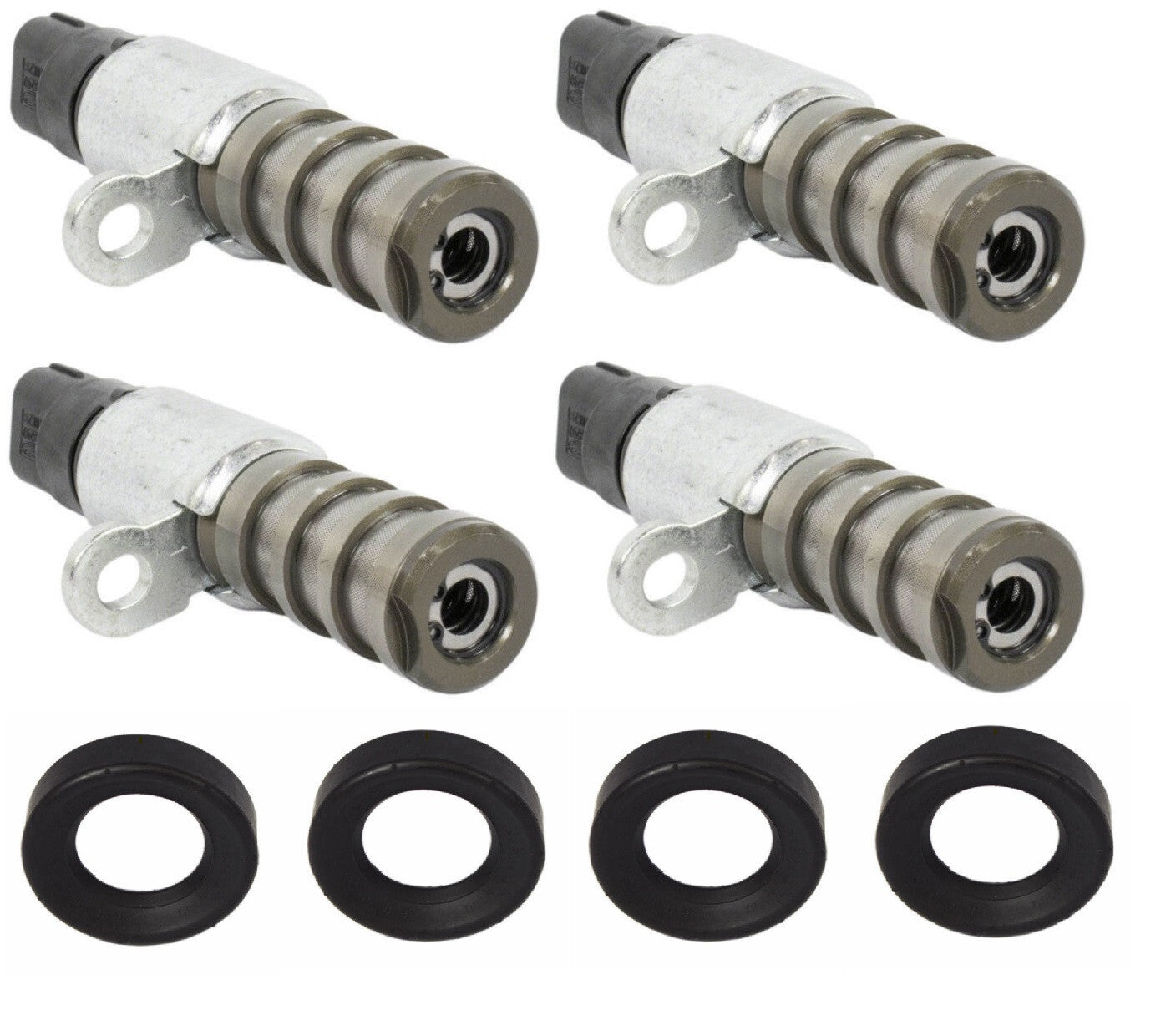 For 2017-2024 for Ford F150 3.5L Chains Guides Tensioners Solenoids PHASERS KIT us