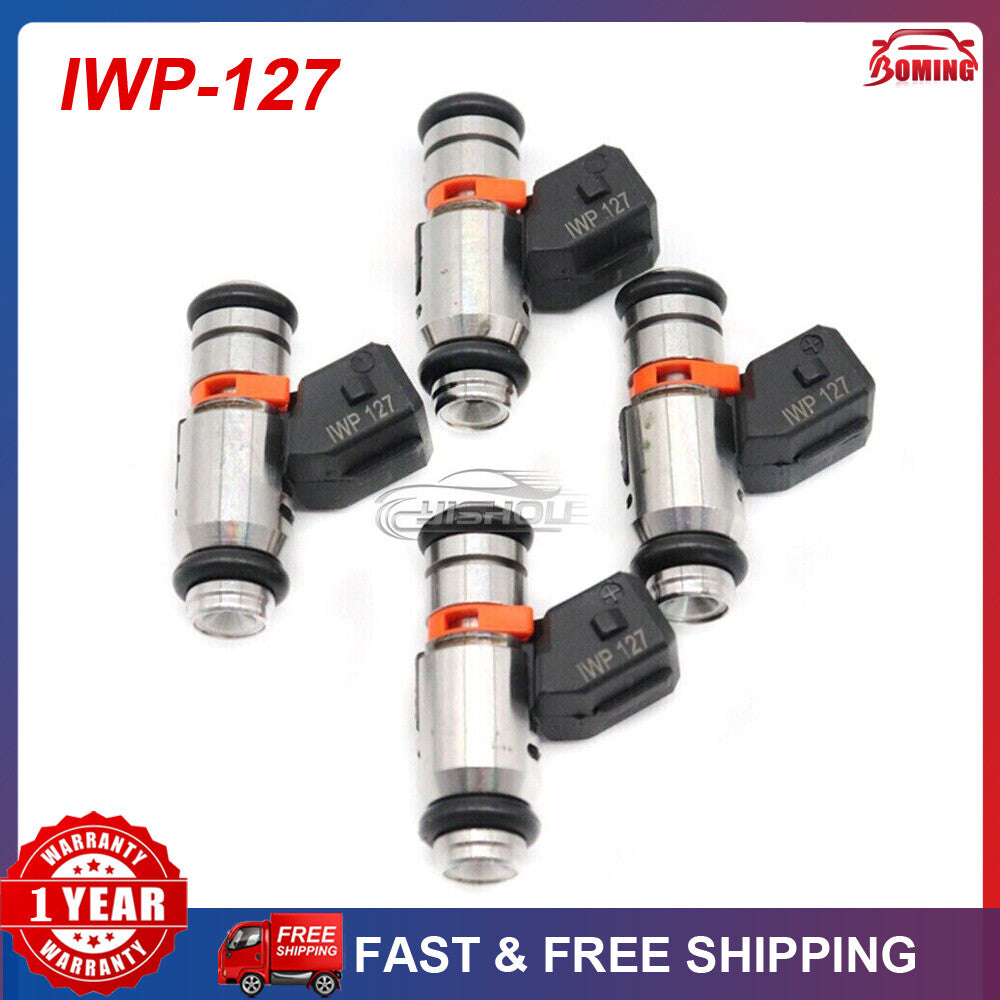 4-piece IWP-127 fuel injector nozzles for Ford Fiesta Ecosport 1.6L 2003-2006 (New)
