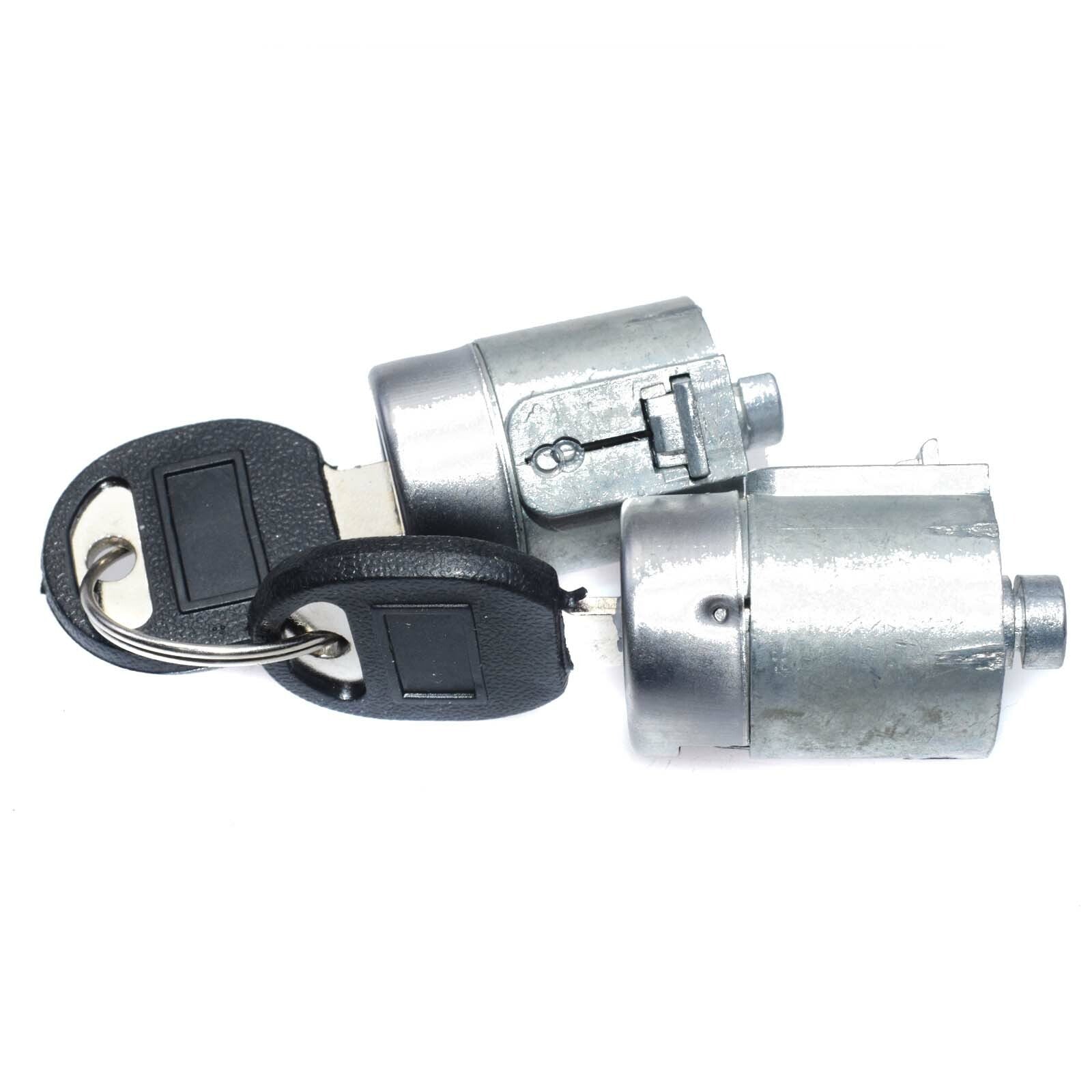For C1500 K1500 Tahoe for Yukon 12546858 Front Door Lock Cylinder Kit Pair W/ Keys
