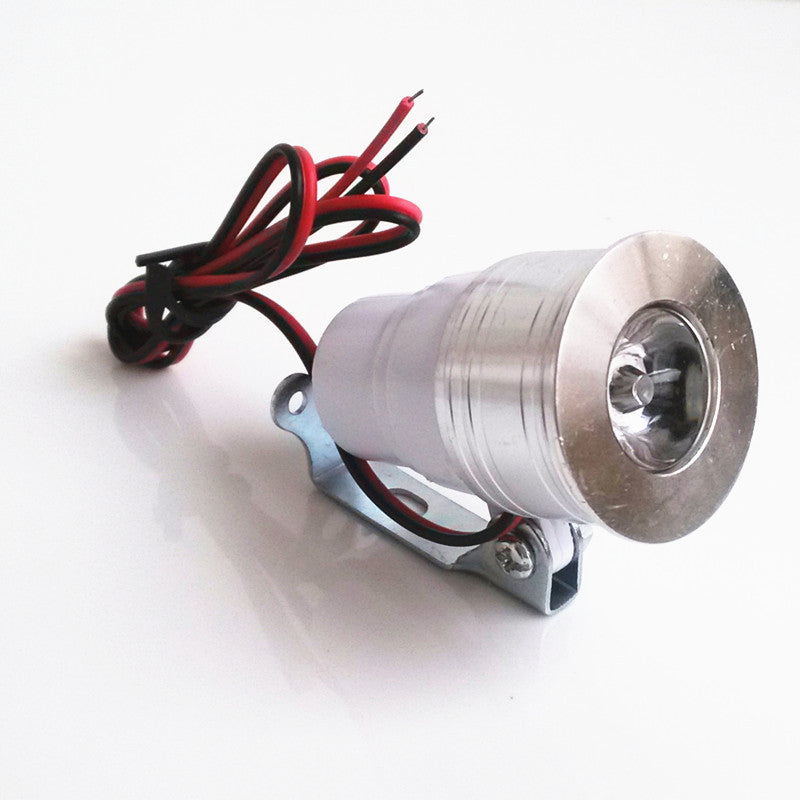 1Pc for Mini Motorcycle White Flash Lamp LED Strobe Flash Warning Signal Spot Light