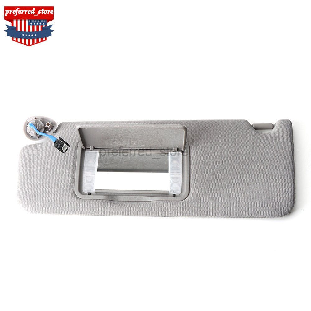 Left Driver Side Sun Visor Assembly Gray for Honda for Pilot 2016-2022