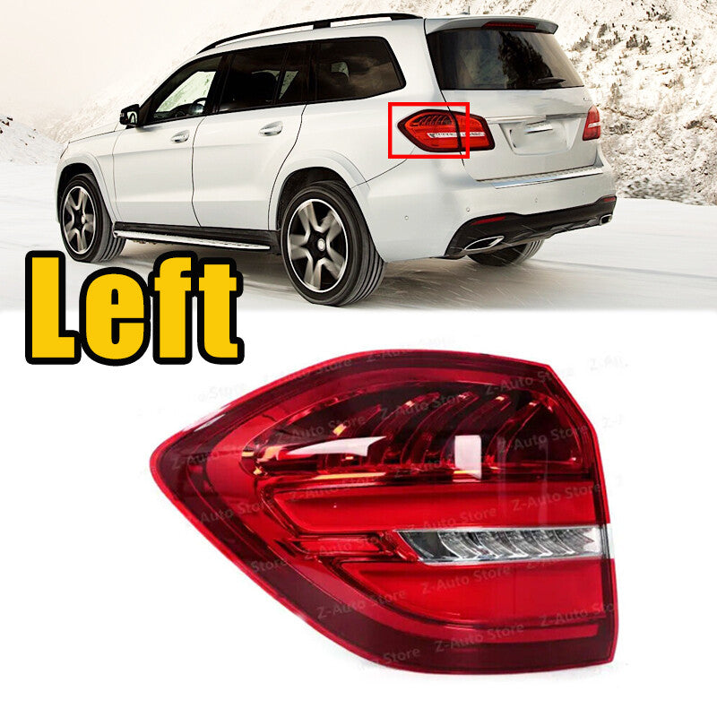 Left For 2016-2019 for Mercedes-Benz GLS CLASS X166 LED Brake Light Rear Tail Light