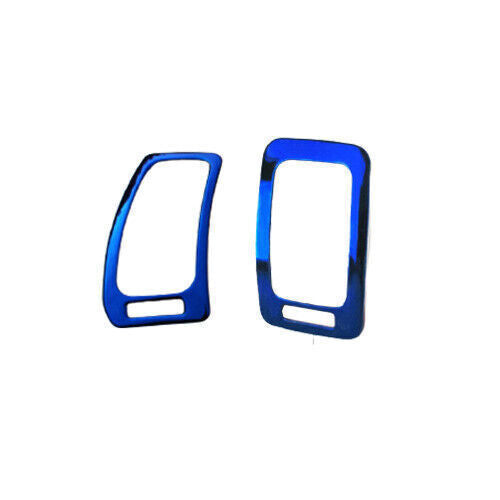 Car LR AC Air Outlet Vent Cover Trim 2 for Kia K3 Forte 2014-18 Blue Titanium