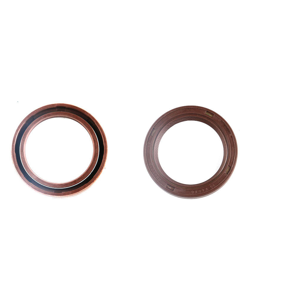 2 Fit 1998-2009 for Volvo C70 S40 XC70 Engine Crankshaft Inner Timing Cover Oil Seal