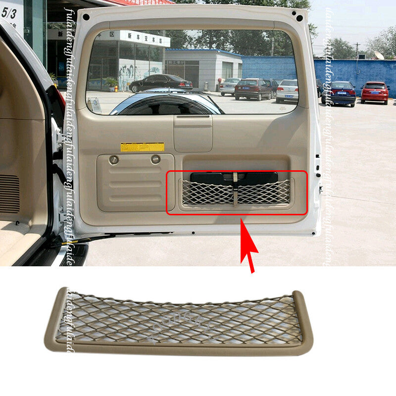 Rear Trunk Tail Door Toolbox Pocket Cage Storage Net for Toyota Prado 2003-2009