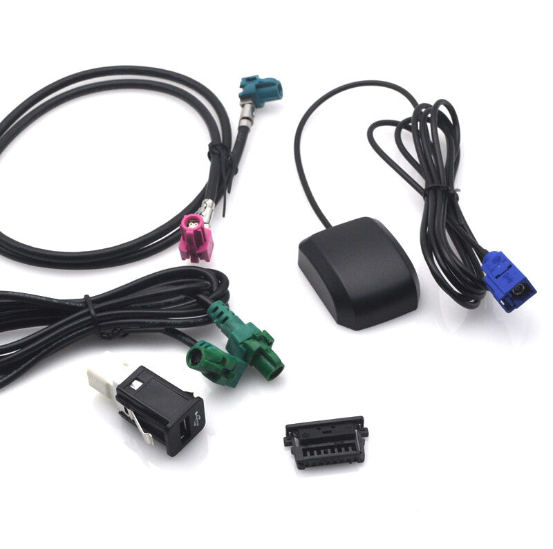 Retrofit navigation SAT NAV CIC cable antenna gps for BMW E70 E71 M E60 E93 M3