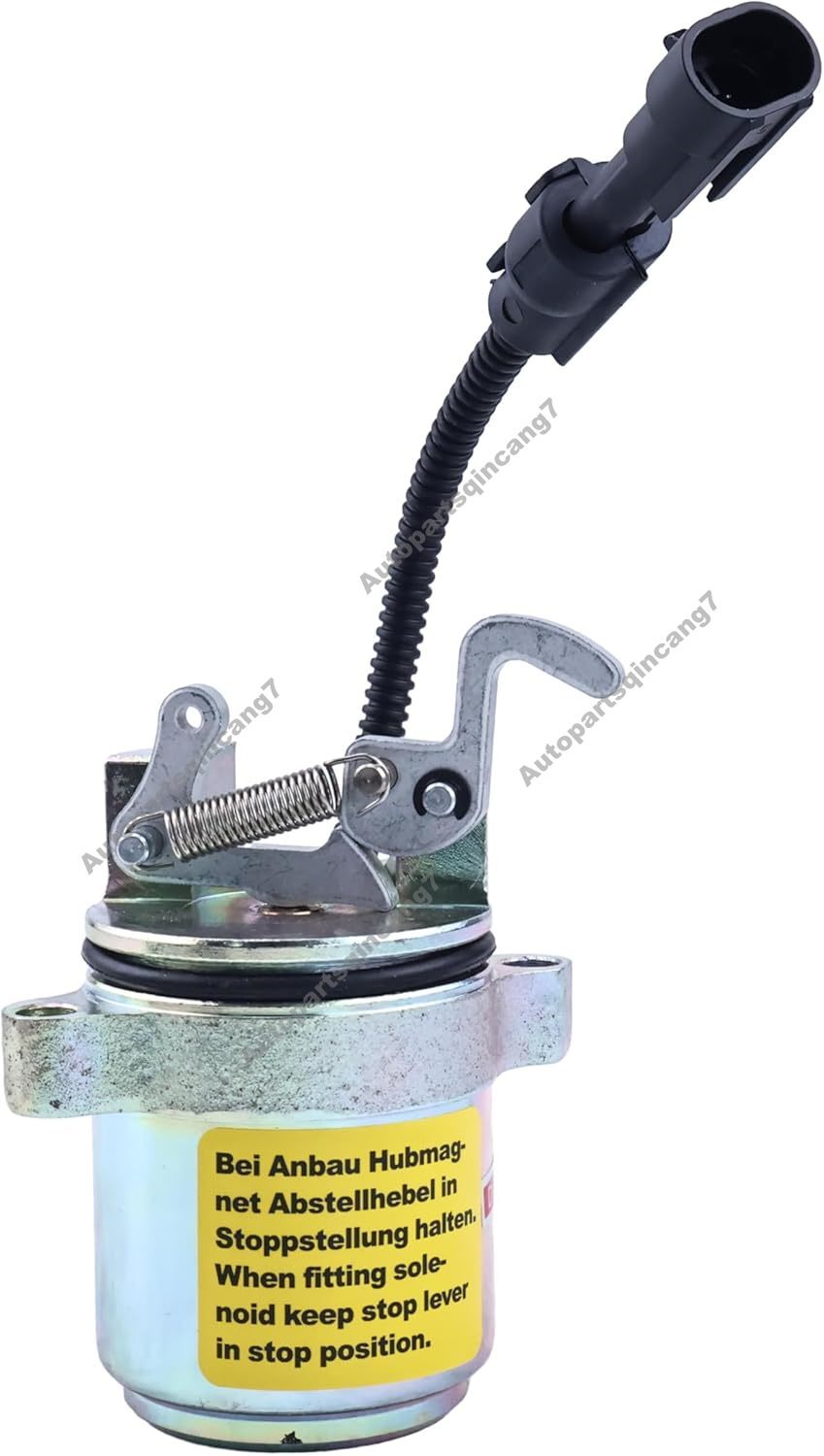 12V Fuel Shut Off Stop Solenoid 04287583 for Deutz Engine F3L1011 F4L1011 2011
