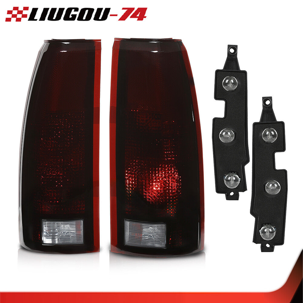 Pickup Suburban Smoke with bulb taillights suitable for Chevrolet for GMC C/K 1500 2500 3500
