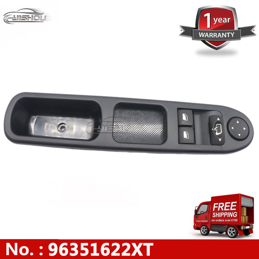 Power Master window control switch for Peugeot 307 00-05 96351622XT 6554.E4