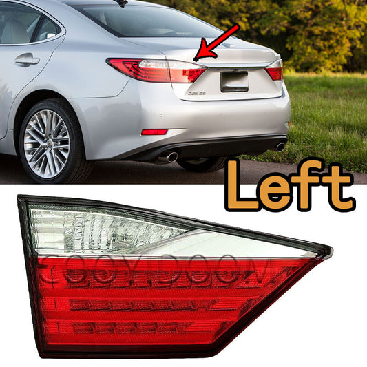 for Lexus ES350 ES300h 2013-2015 Left Driver Rear Inner Tail Light Tail Lamp