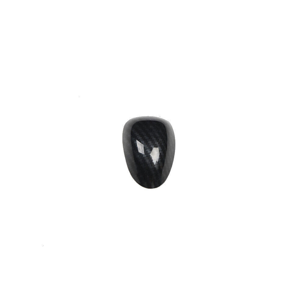 Central Console Gear Shift Knob Trim for Cadillac XTS 2013-2017 ABS Carbon Fiber