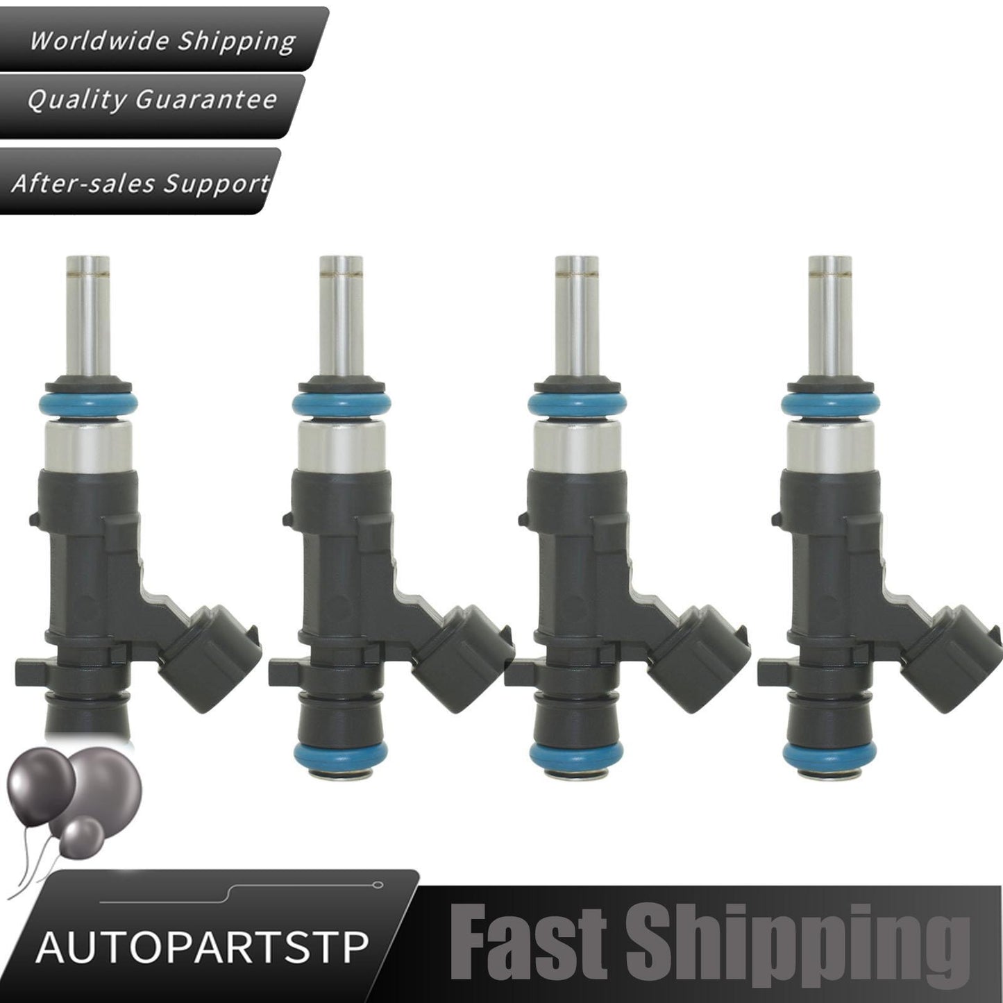 4x Fuel Injectors For 2008-2013 for Mitsubishi Lancer Outlander RVR 1465A029