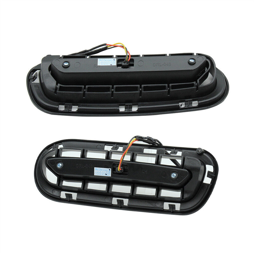 Fit for Kia Stinger 2018 2019-2020 LED DRL Daytime Running Fog Light Lamps 2PCS