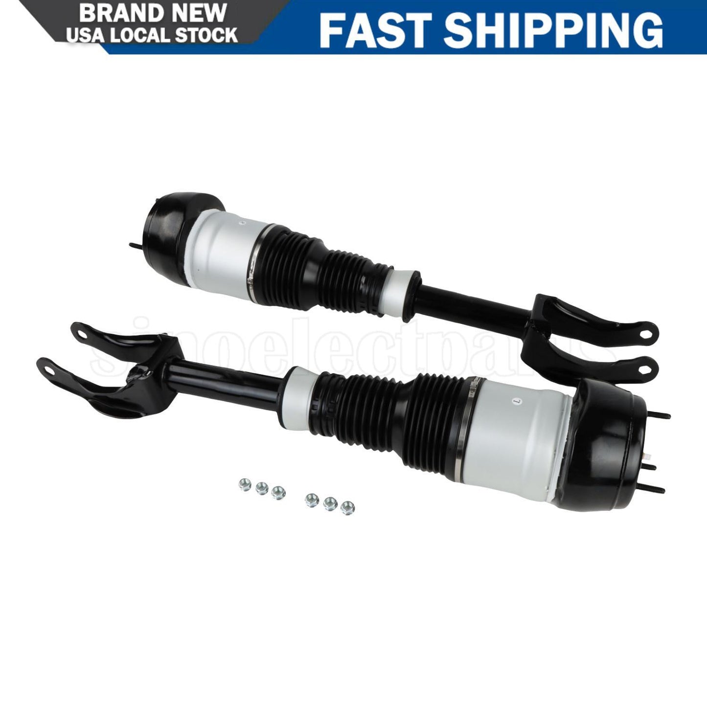 1 Pair Front Airmatic Suspension Air Struts for 2013-2016 for Mercedes GL450 X166