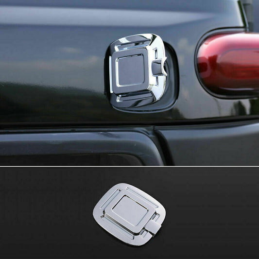 for Toyota FJ Cruiser 2007-2020 Chrome Exterior Fuel Tank Oil Gas Cap Cover Trim