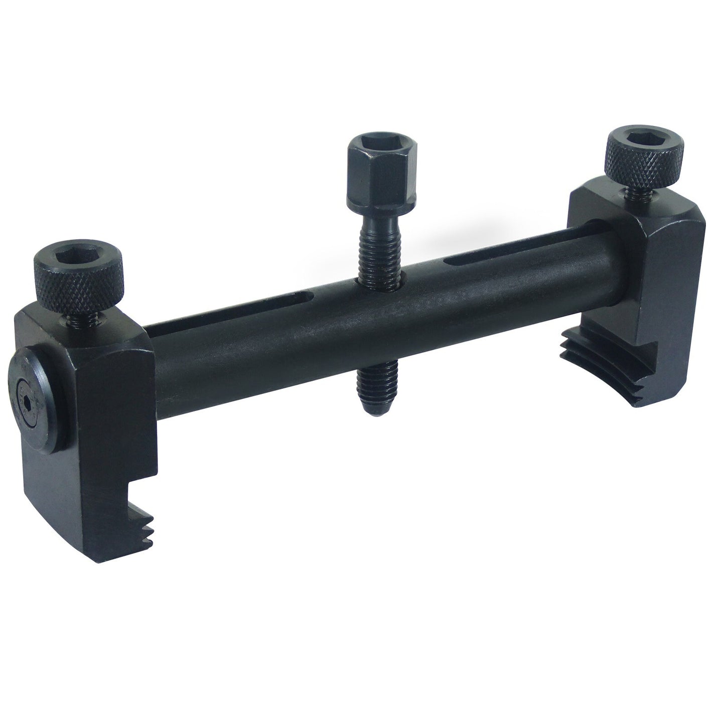 Professional puller for removing threaded pulleys and crankshafts - Adjustable