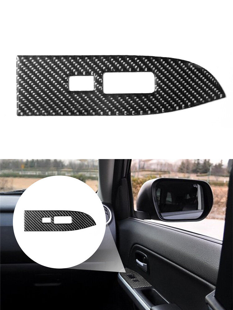 Carbon Fiber for Co -pilot Window Switch Panel Trim for Suzuki Grand Vitara 2006-2013