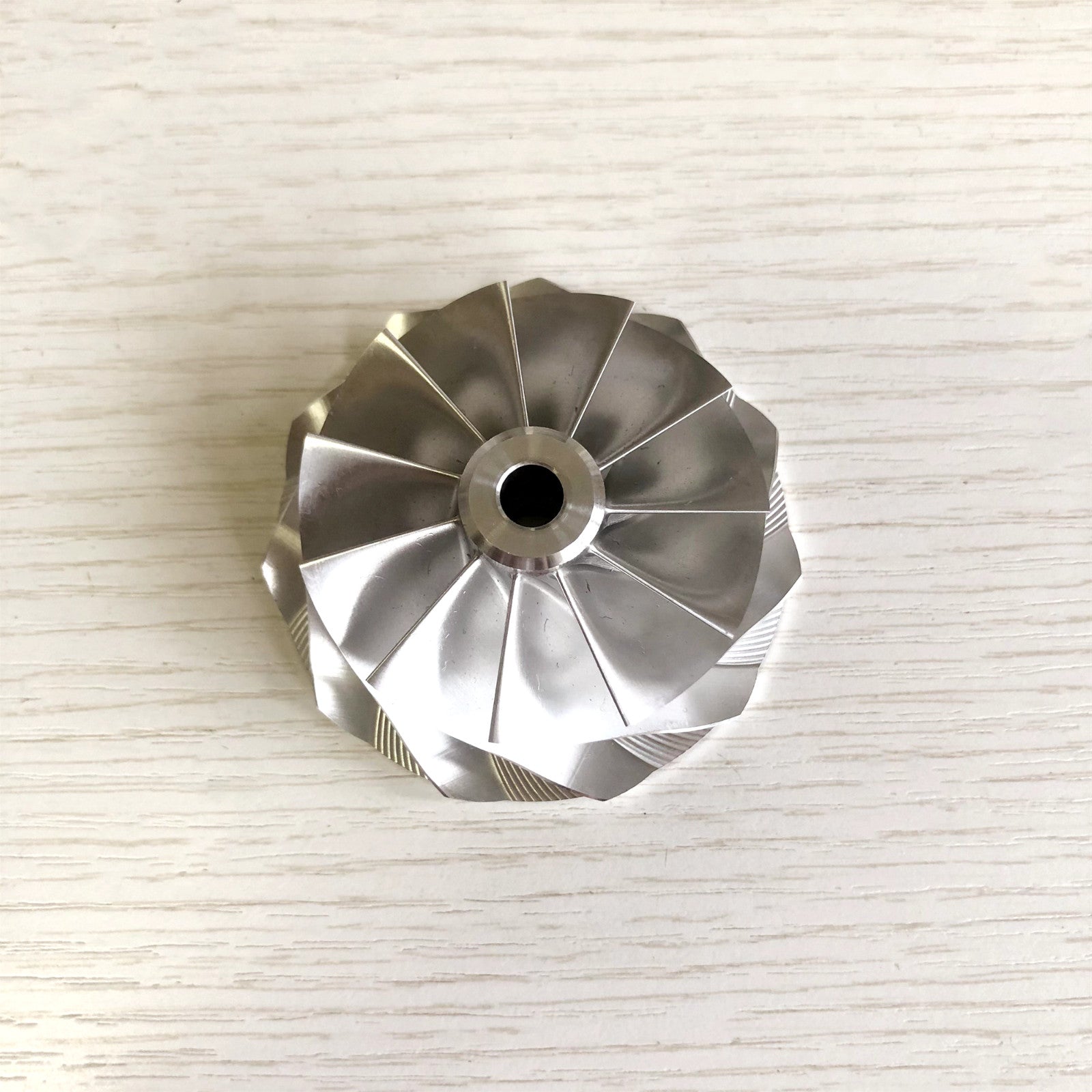 CT26 50.00/62.00 mm 11+0 Blade Turbine Billet Compressor Wheel