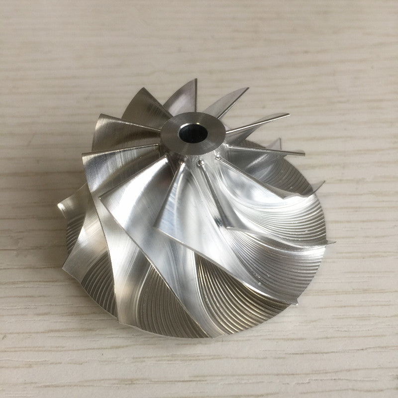 CT10 17291-0L020 Upgraded 40.10/54.96 mm 11+0 Blade Turbocharger Compressor Wheel