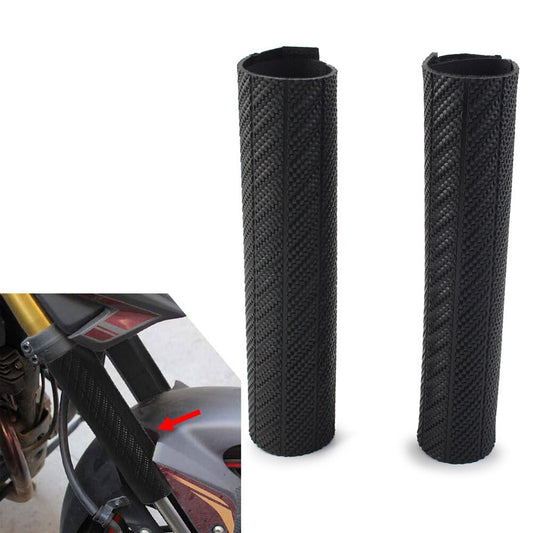 For Pit Dirt Bike Motocross Pair Front Forks Protector Shock Absorber Guard Dust