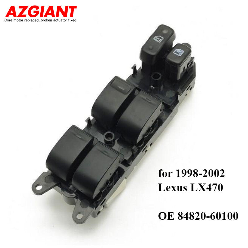 Driver Side Power Window Control Switch Front Left for 1998 - 2002 for Lexus LX470