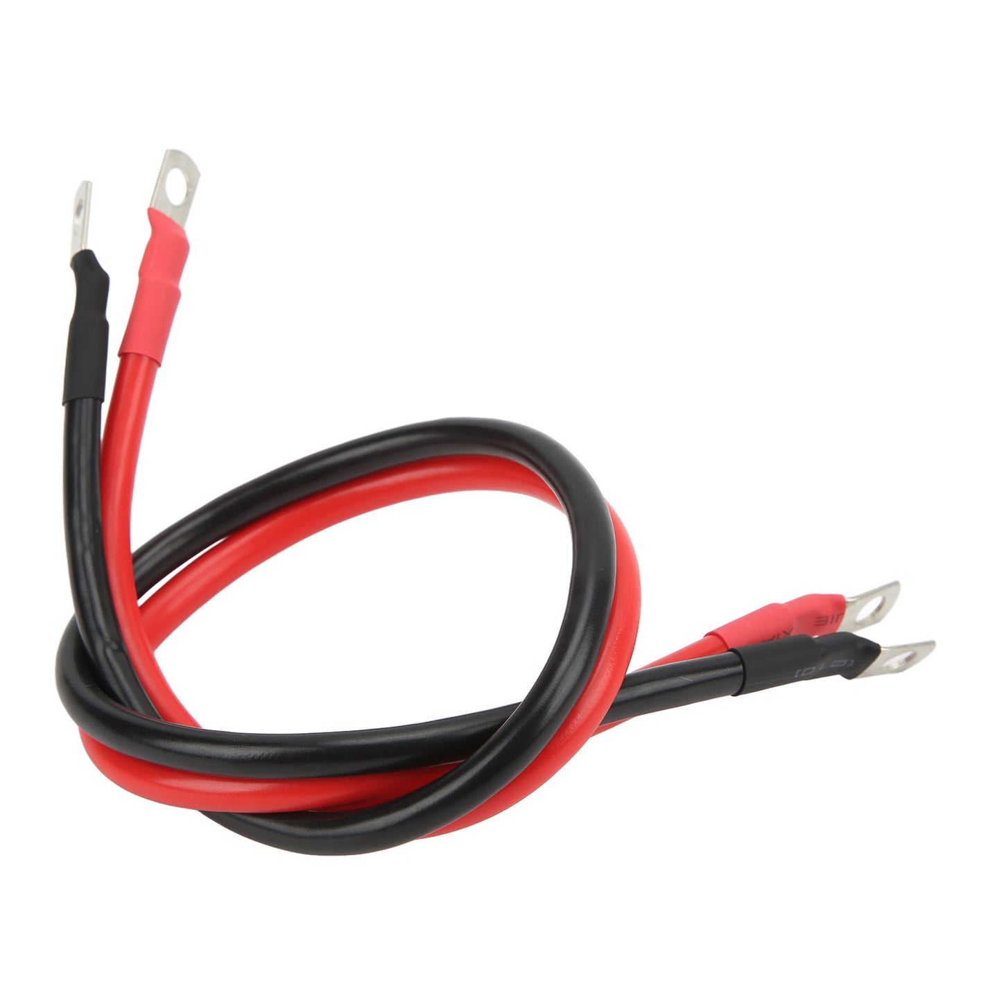 Hot 2pcs Battery Inverter Cable Red Black 8AWG Gauge Flexible PVC Part For Car