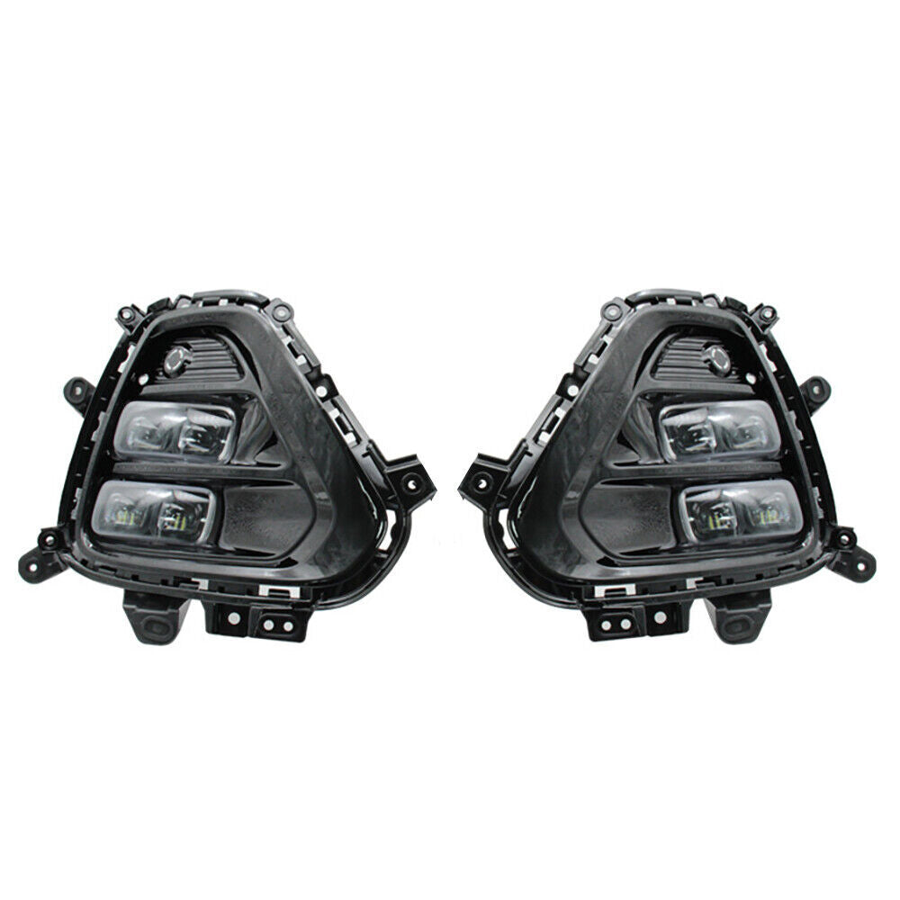 Suitable for Kia Fiesta 2019 2020 - Dual DRL LED Fog Lights and Daytime Running Lights