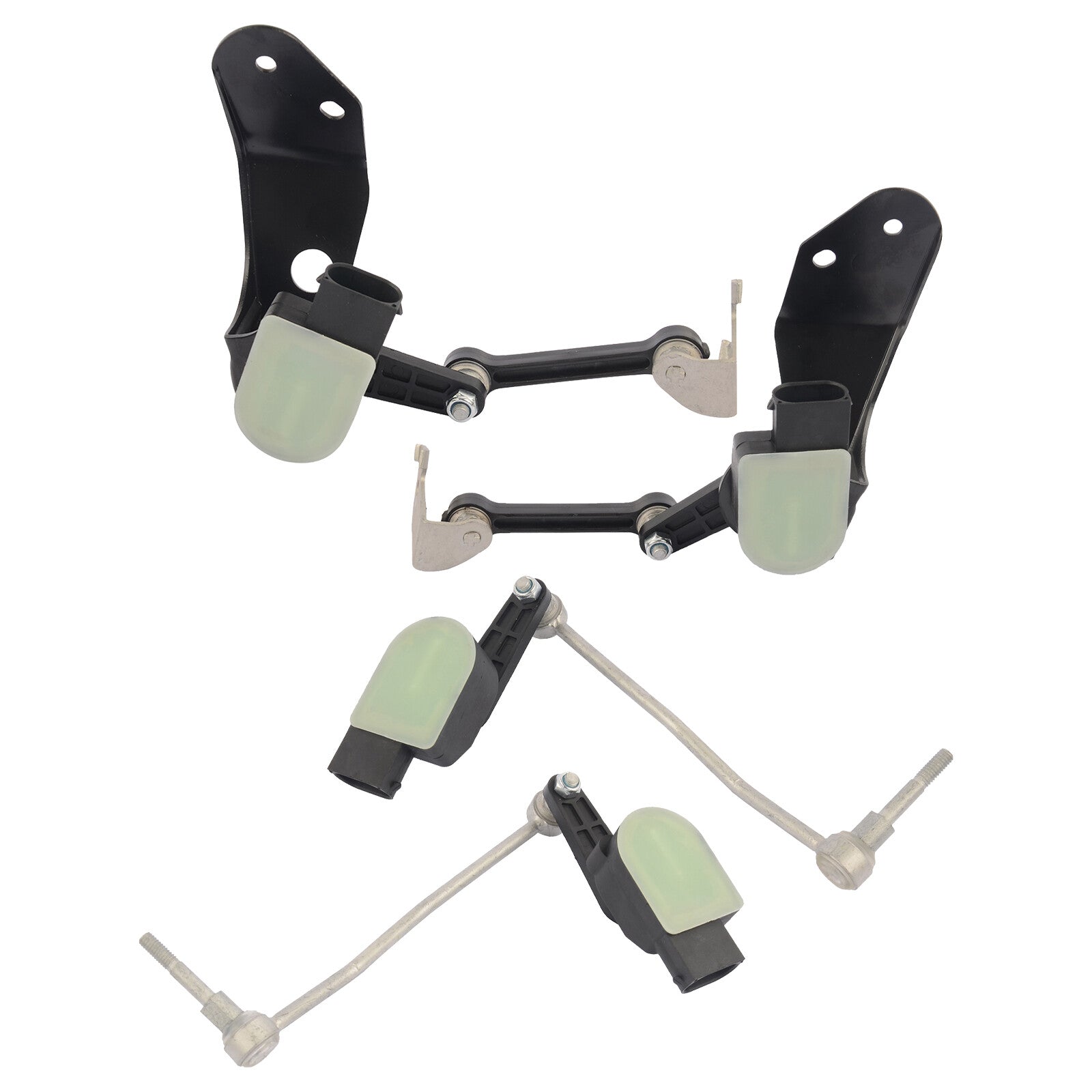 4-piece front and rear height sensor set suitable for Audi for A8 S8 Quattro D3 4E2 4E8 3.0 4.2