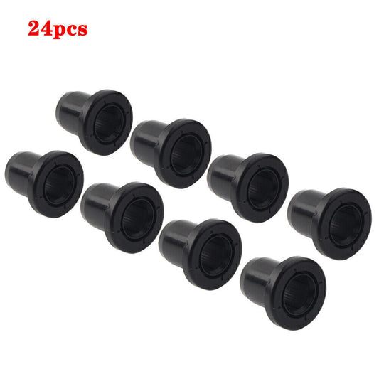 24pcs A-Arm Bushing Kit for Polaris 5439874 5436832 RZR XP 900 Front Rear