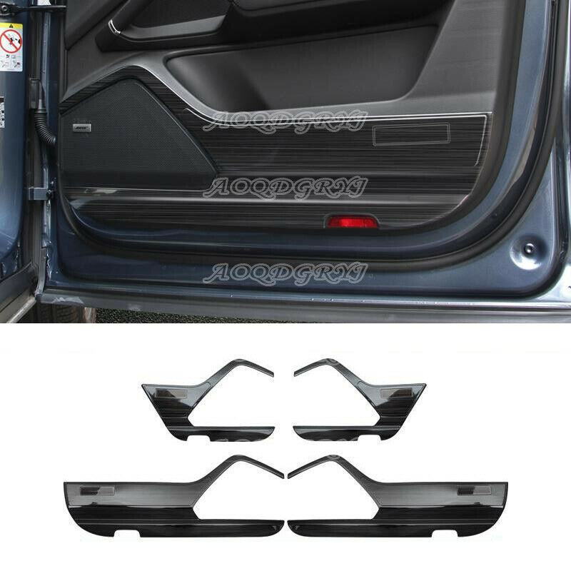 Door Anti-Kick Pad Protector Trim Moulding Panels for Porsche for Cayenne 2019-2023