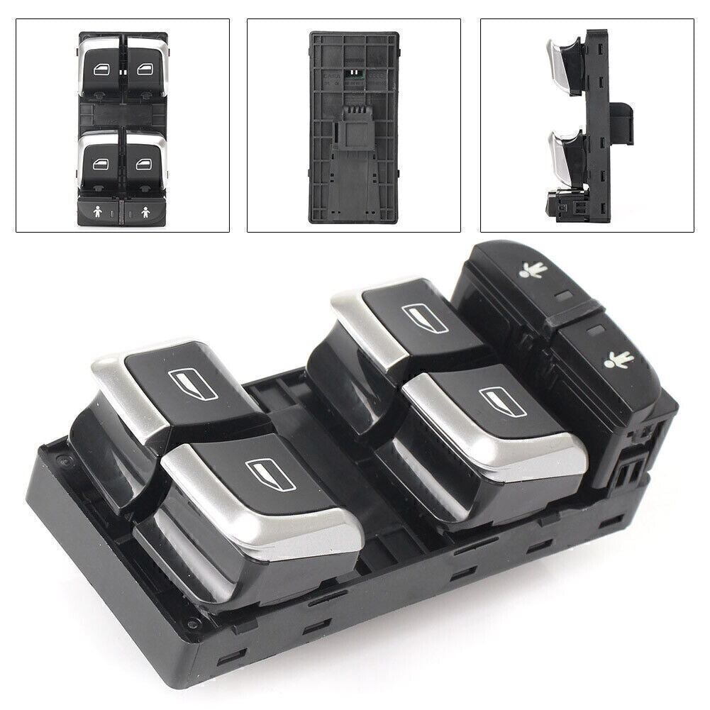 Front Left Driver Side Master Power Window Switch for AUDI A6 S6 C7 A7 Q3
