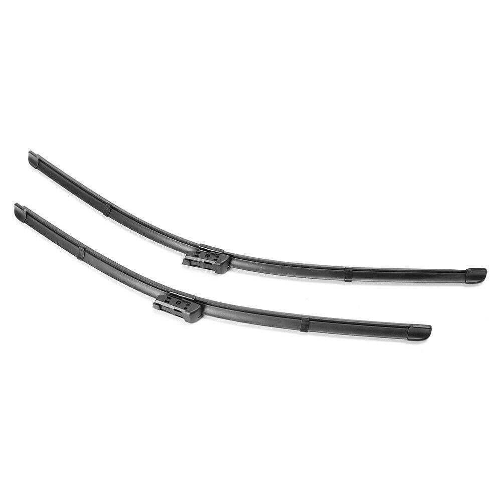 24+20 Front Windshield Wiper Blades Bracketless Fit for AUDI A4 B8 2008-2016