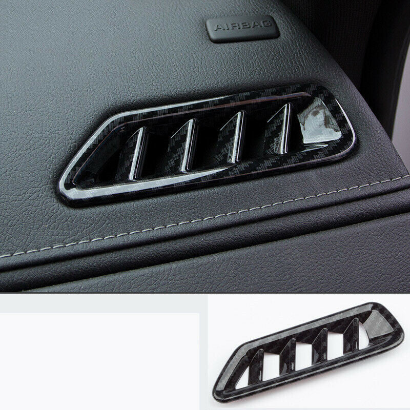 for Cadillac XT4 2018-20 Carbon Fiber Car Instrument Upper Air Vent Outlet Cover