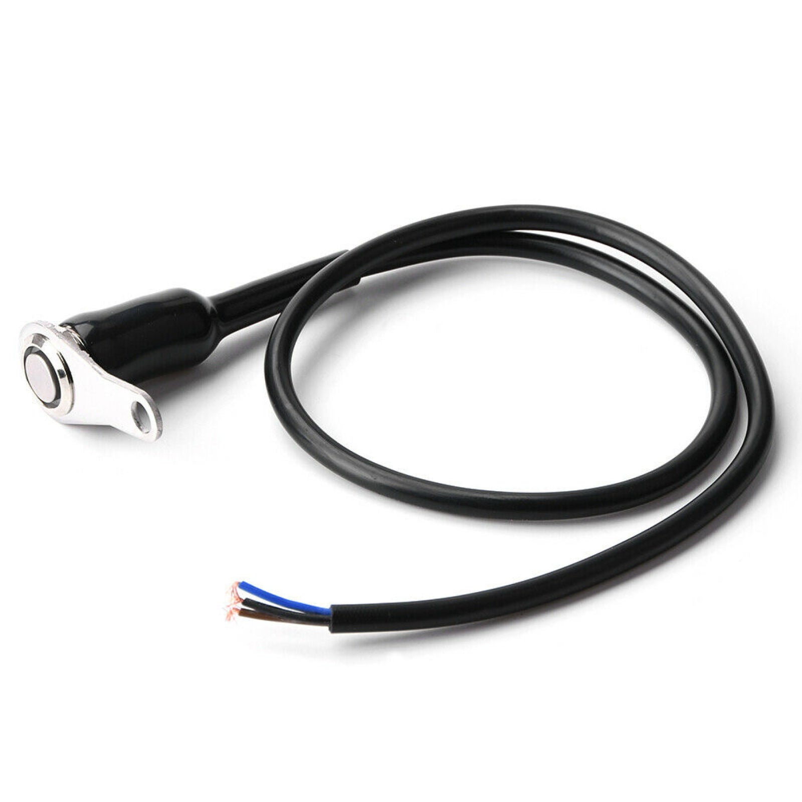 Stainless steel Motorcycle Handlebar Fog Light Switch ON+OFF Mount Push Button