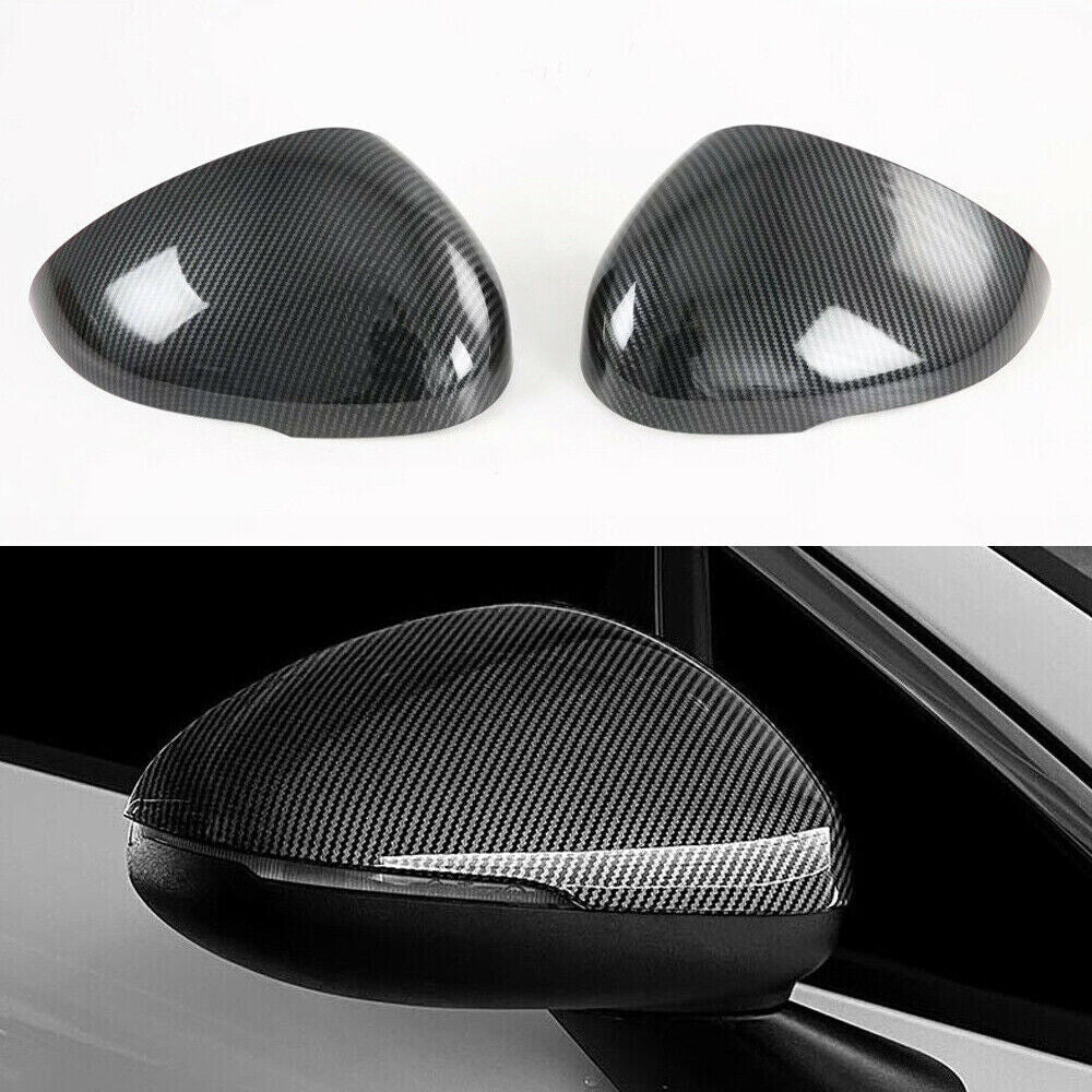 for Kia K5 2021-2023 Carbon Fiber Exterior Rear View Side Door Mirror Cap Cover