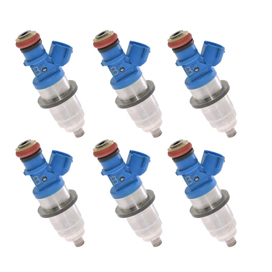 Set of 6 Fuel Injector for Mitsubishi Pajero Montero Shogun V65W 3.5 E7T05080