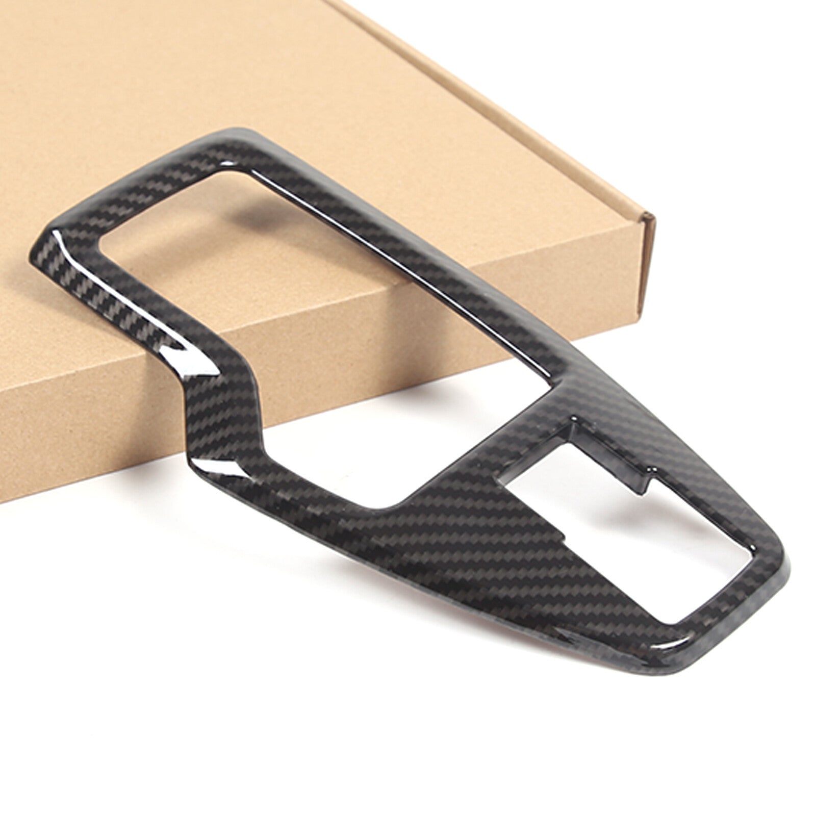 2 Red Carbon Fiber Side Fender Vent Decorative Panel Stickers for Corvette C7 2014-2019