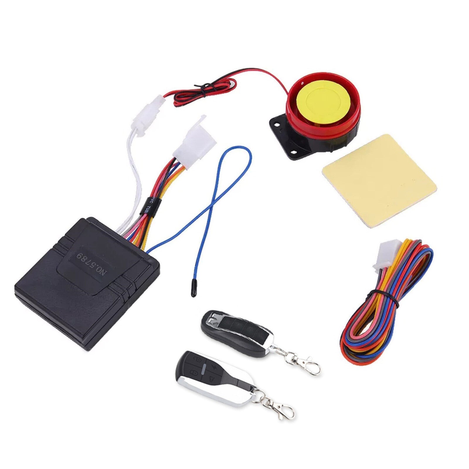 New 12V Motorcycle Anti-theft Security Alarm System Accessories Remote Control