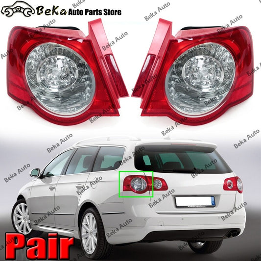 One pair of LED LHRH rear taillights and DRL exterior lights suitable for Volkswagen for Passat B6 sedans 2006-2010.