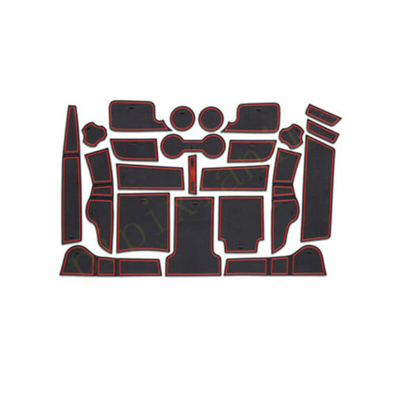 For Chevry Blazer 2019-2022 Car Interior Door Mat Cup Pads Holder Gate Slot Pad