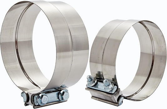5-inch exhaust clip with 304 stainless steel rim, 5-inch muffler clip
