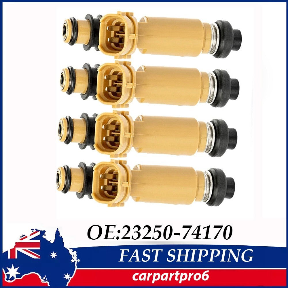 Set of 4 for Toyota for Camry Rav4 Avensis 23209-74170 23250-74170 Fuel Injector New