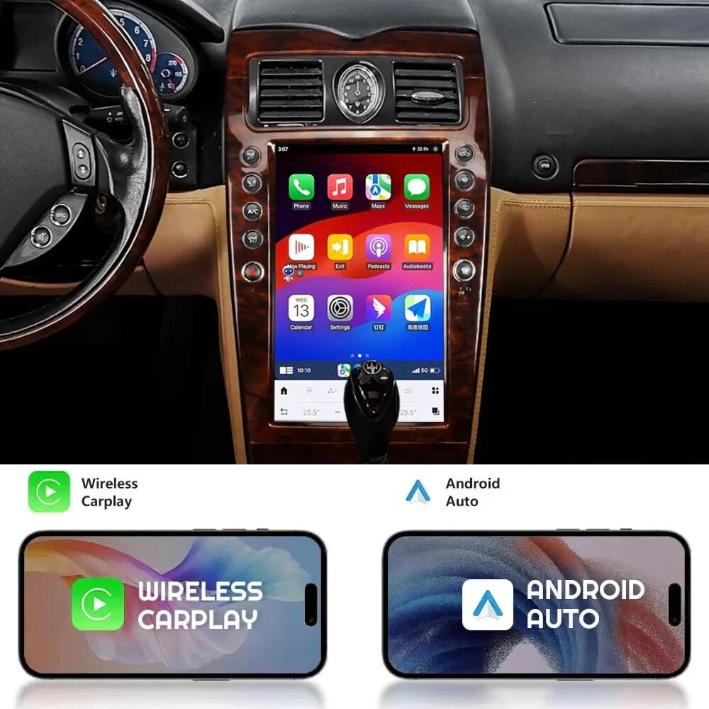 14.4 for Tesla Screen Android Radio GPS Stereo for Maserati Quattroporte 2004-2012