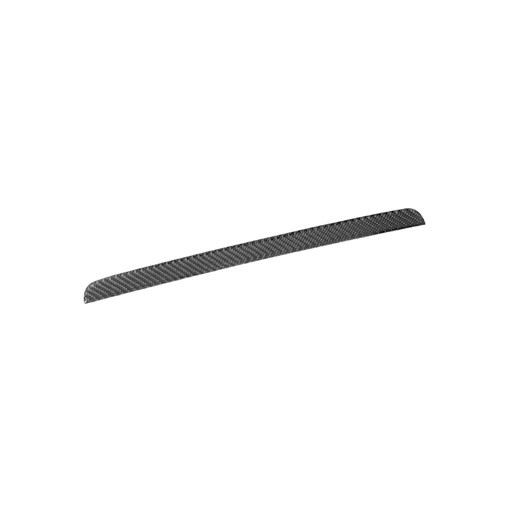 Carbon Fiber Passenger Glove Box Strip Cover Trim for Audi Q7 2007-2015