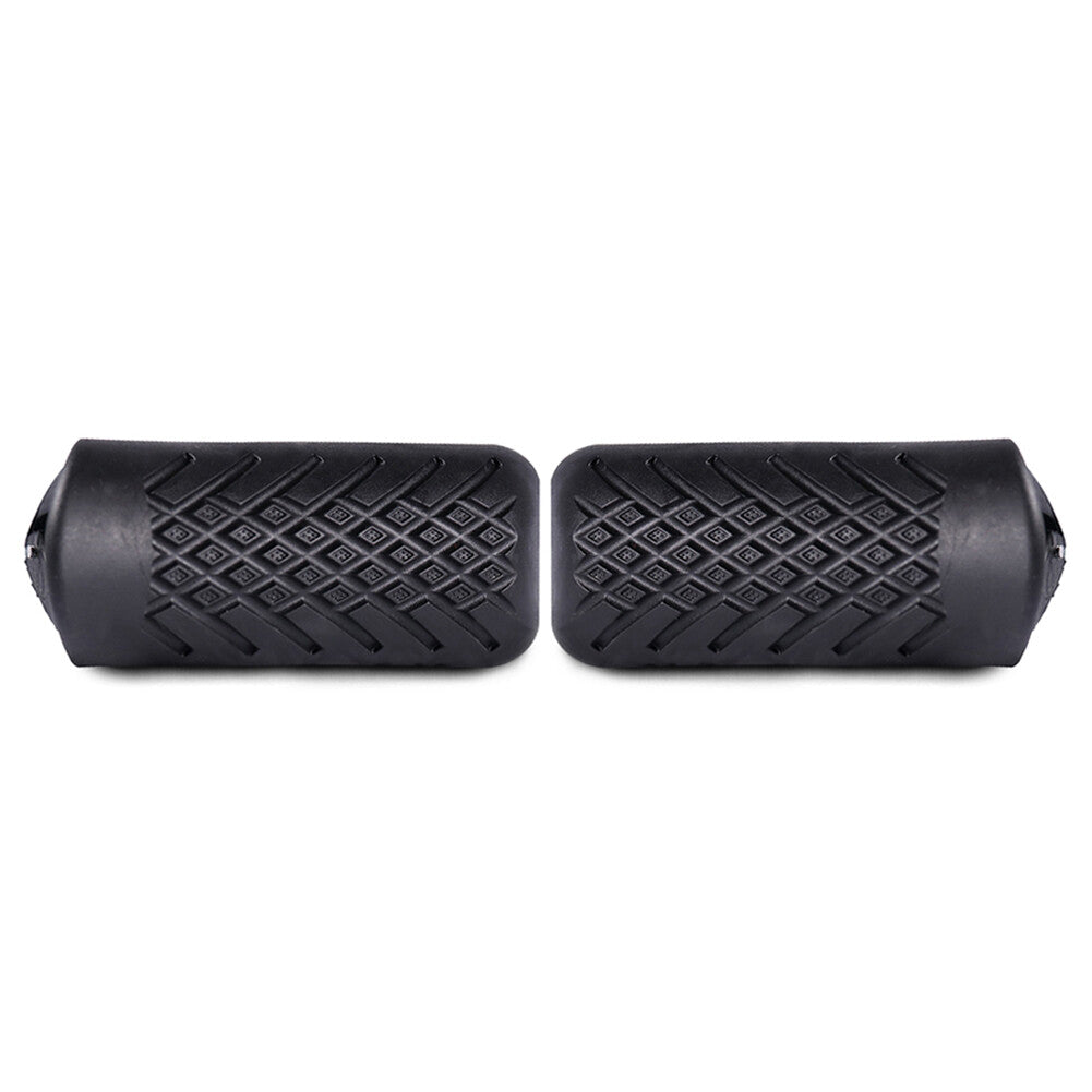 Black Engine Guard Crash Bar Rubber Covers Fit for Harley Sporter Dyna XL883 XL1200