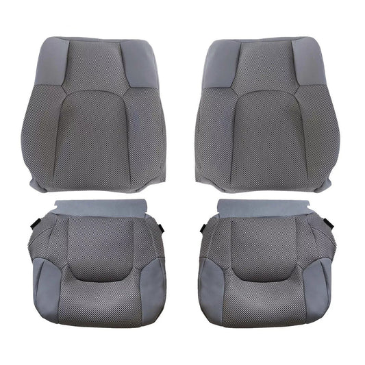 4pcs/set DriverPassenger Cloth for Seat Cover for Nissan Frontier S, SV, XE 05-09