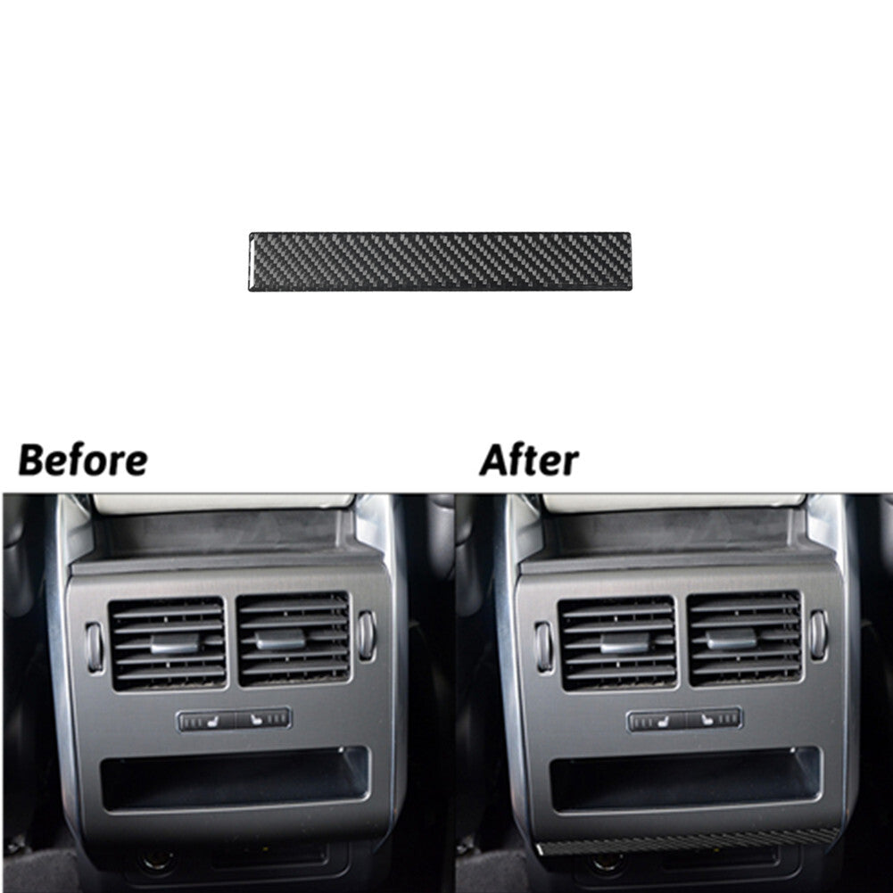 Carbon Fiber Rear Vent Below Panel Cover Trim For Land for Range Rover Sport 2014-17