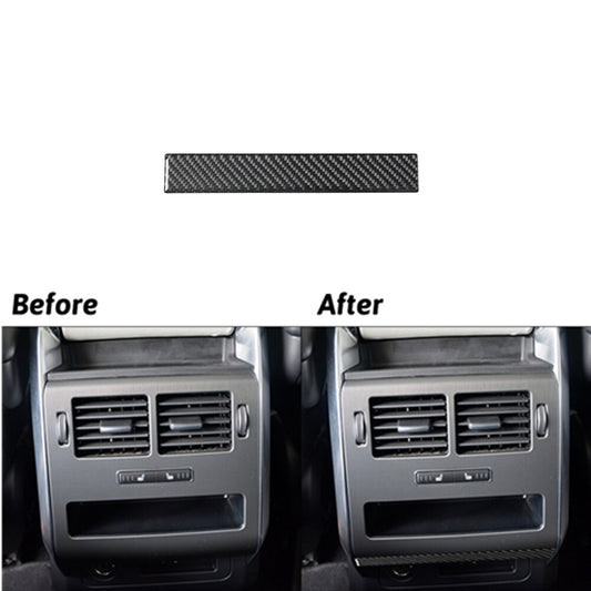 Carbon Fiber Rear Vent Below Panel Cover Trim For Land for Range Rover Sport 2014-17