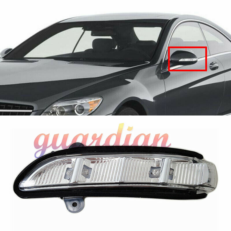 Left Side Mirror Turn Signal Lens Lamp for Mercedes CL550 CL600 E320 E350